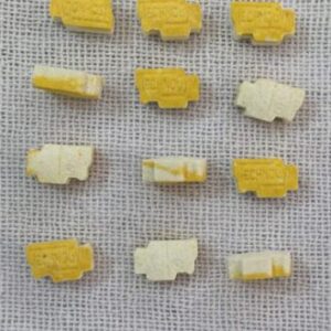 Buy Yellow and white Technogym 330mg MDMA Pills
